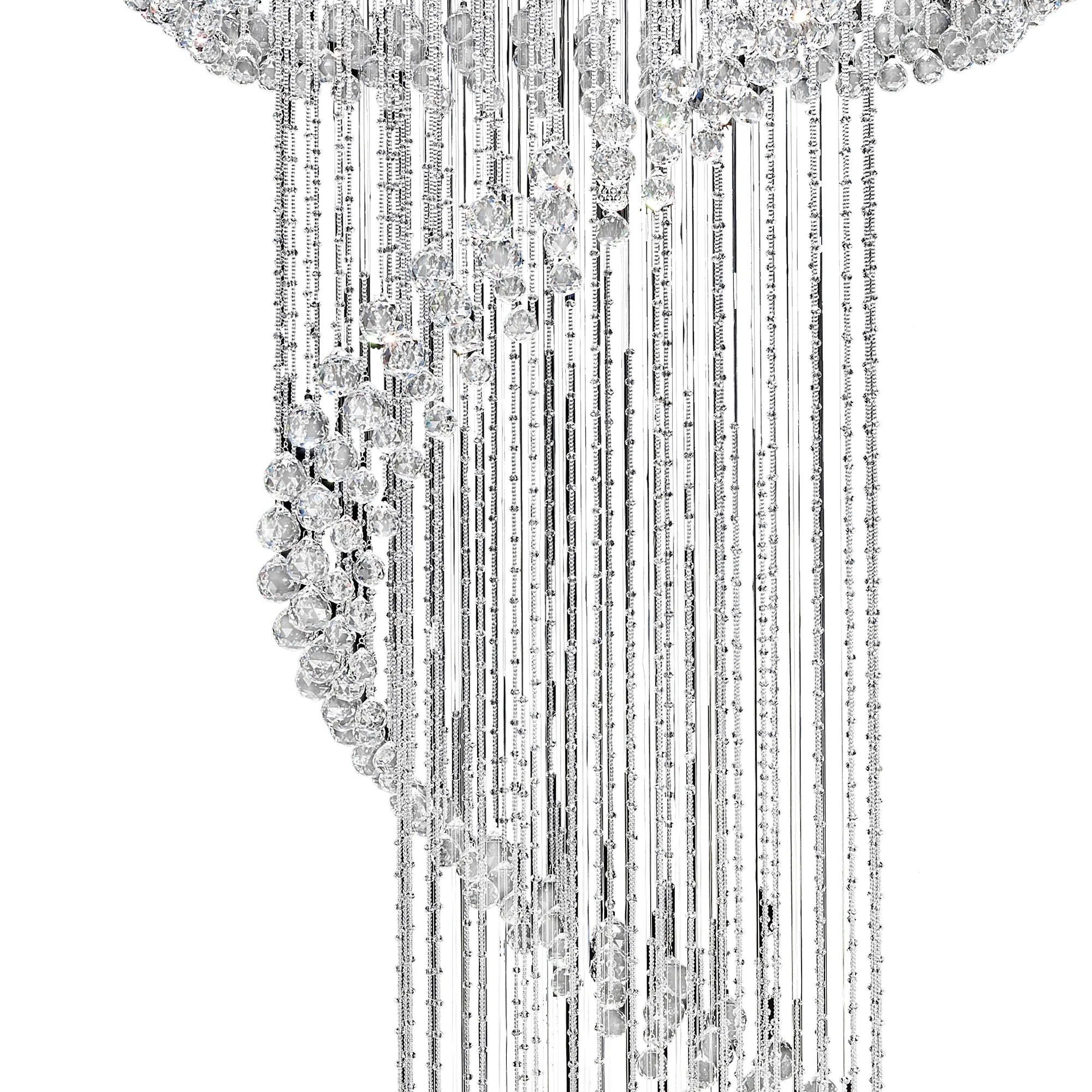Colorado Crystal Pendant 24 Light (33.8kg) Polished Chrome IL31376  Diyas Colorado
